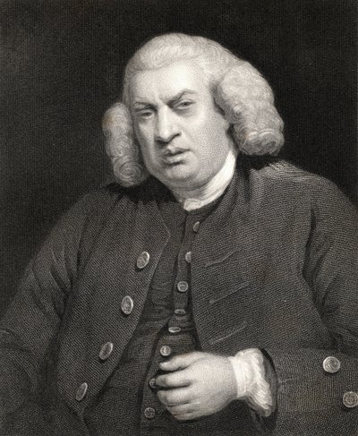 Portrait du Dr Samuel Johnson (1709-84) - Joshua Reynolds